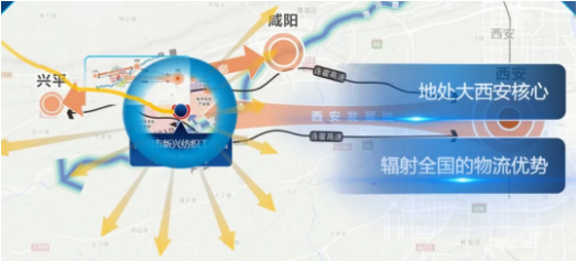 集團全力助推陜西咸陽科技產業園委托招商引資，圍繞三大優勢產業補鏈、強鏈、延鏈